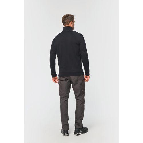 Veste molleton coton manches raglan unisexe