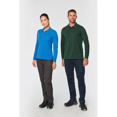 Polo manches longues femme