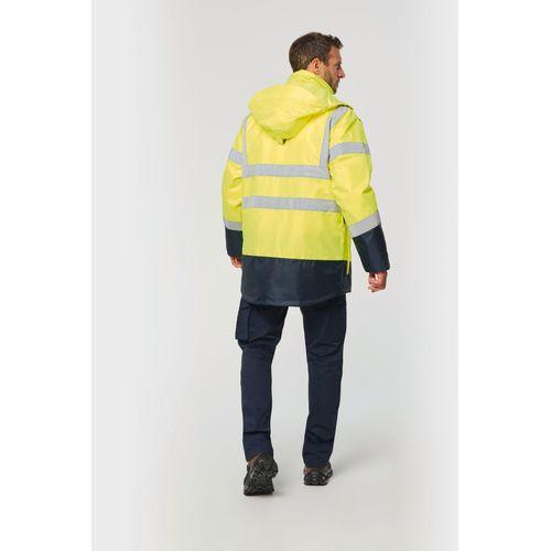 Parka de sécurité recyclée 4 en 1 unisexe