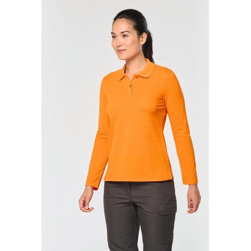 Polo manches longues femme