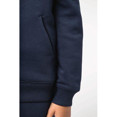 Eco-friendly kids' oversize hooded sweatshirt