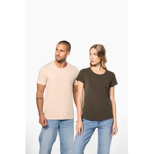 T-shirt col rond manches courtes femme