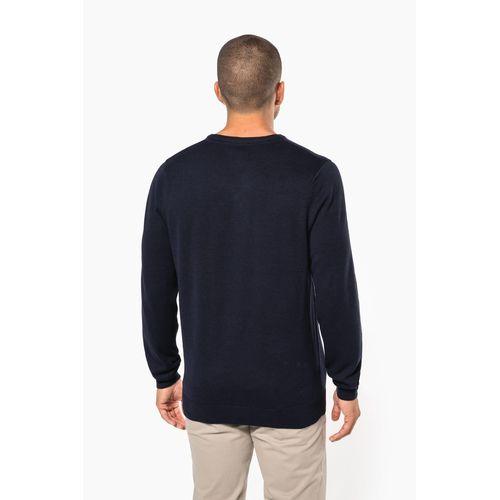 Pull col V homme