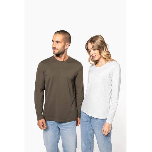 T-shirt col rond manches longues homme