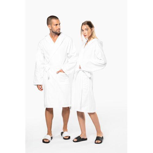 Peignoir de bain à capuche Bio