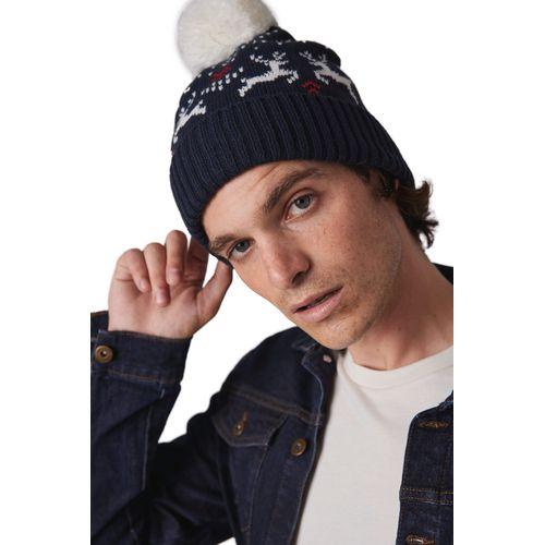 Bonnet de Noël motifs rennes