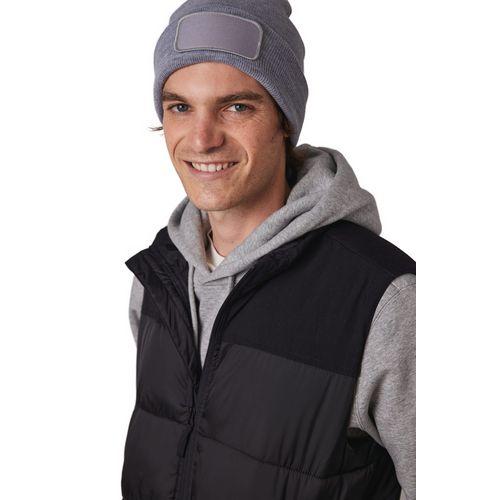 Beanie with patch