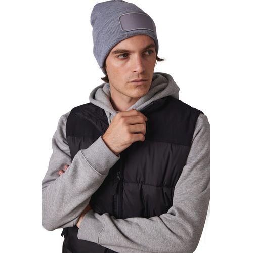 Beanie with patch