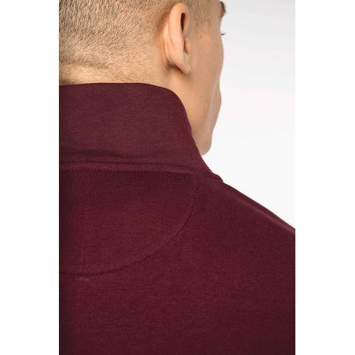 Sweat-shirt écoresponsable à col montant zippé homme