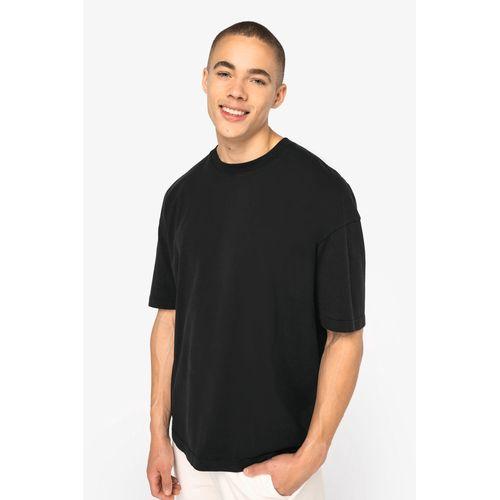 Eco-friendly men's washed effect oversized t-shirt