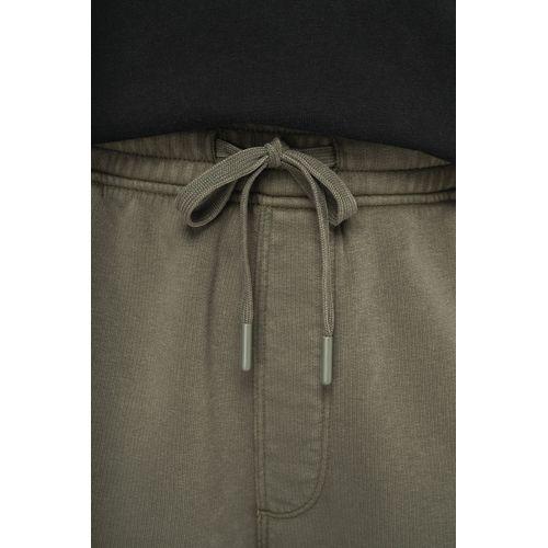 Short cargo écoresponsable délavé French Terry homme