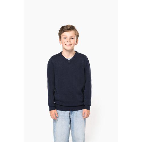 Pull col V enfant