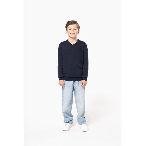 Pull col V enfant