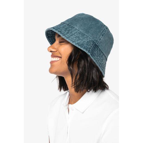 Eco-friendly unisex washed effect bucket hat