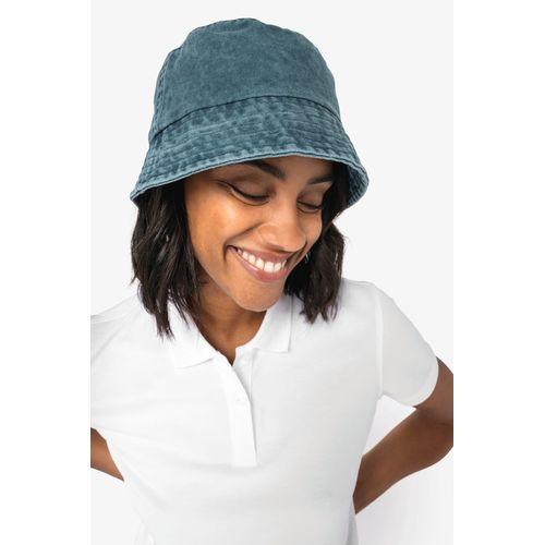 Eco-friendly unisex washed effect bucket hat