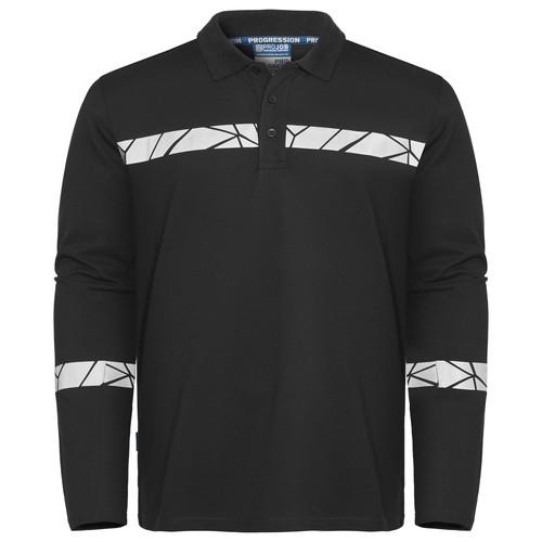 7004 PIQUE LONG SLEEVE - 7004 PIQUE LONG SLEEVE 9910-VIZ
