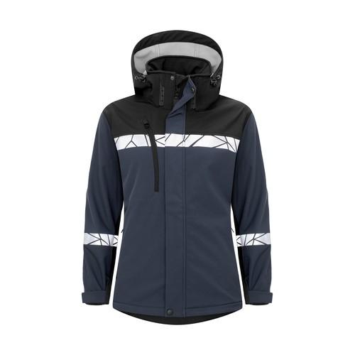 7417 SOFTSHELL JACKET WOMEN - 7417 SOFTSHELL JACKET WOMEN 9910-VIZ