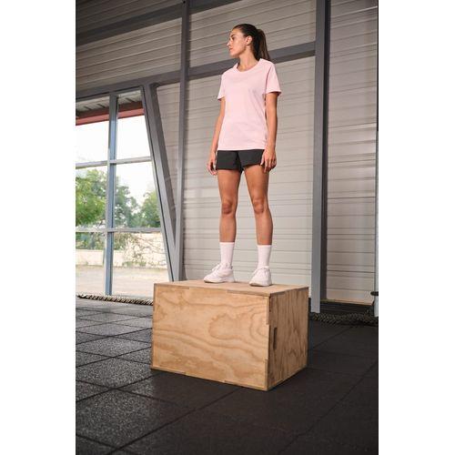 Ladies' short-sleeved sports T-shirt