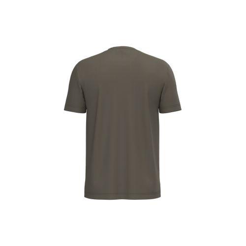 Short-sleeved crew neck T-shirt