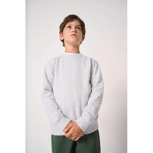 Kids' basic round neck sweatshirt