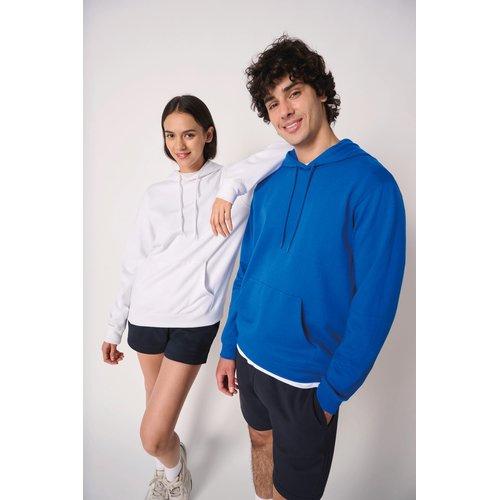 Unisex basic hoodie tubular sweatshirt