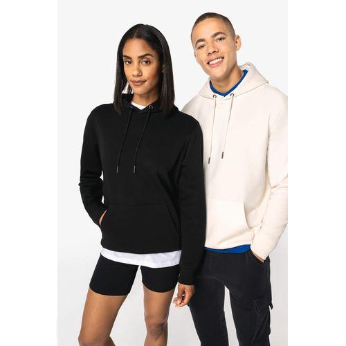 Eco-friendly unisex hooded sweatshirt