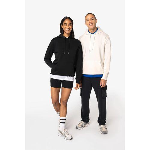 Eco-friendly unisex hooded sweatshirt