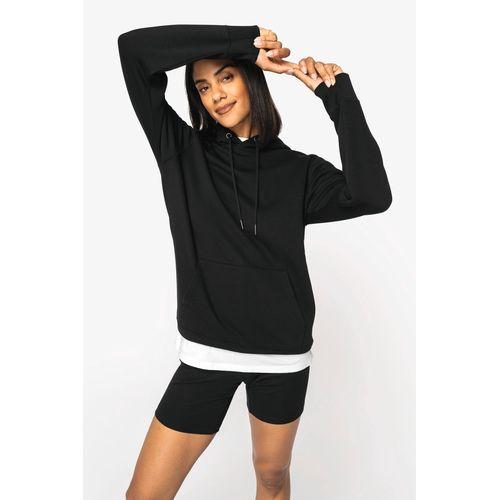 Eco-friendly unisex hooded sweatshirt