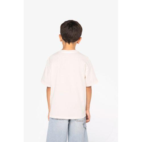 Eco-friendly kids' oversize t-shirt