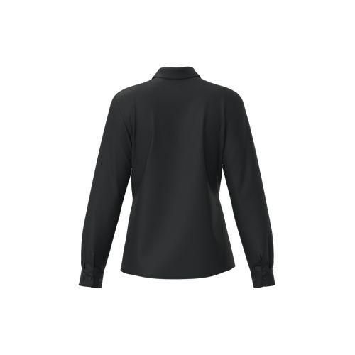 Ladies' poplin easy care polycotton shirt