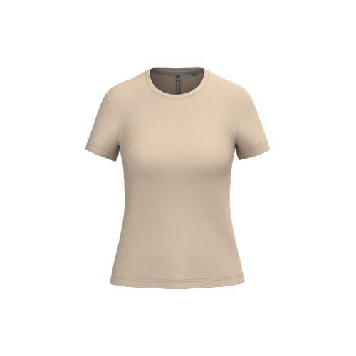 Ladies' short-sleeved crew neck T-shirt