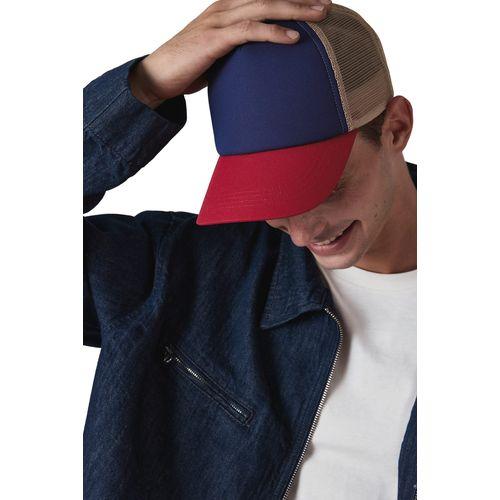 Casquette trucker 5 panneaux en coton canvas - K-up Gold Label
