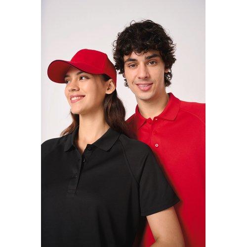 Men's basic polyester polo shirt