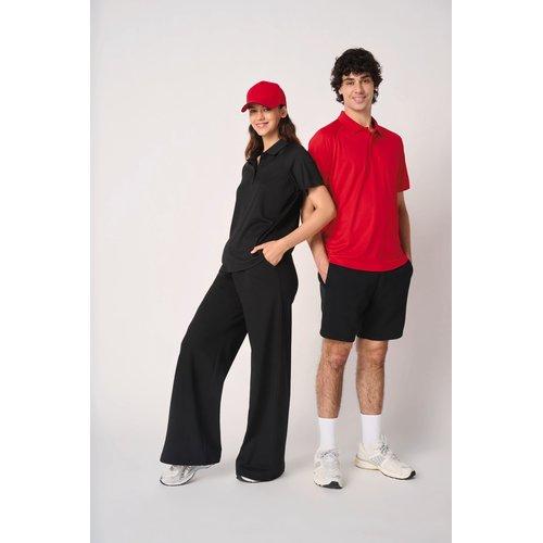 Men's basic polyester polo shirt