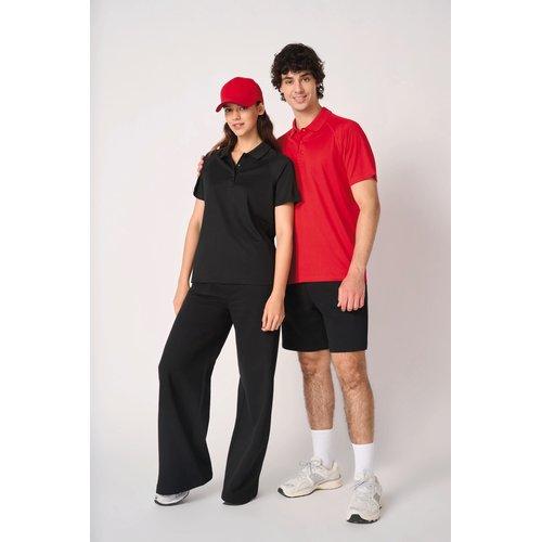 Men's basic polyester polo shirt