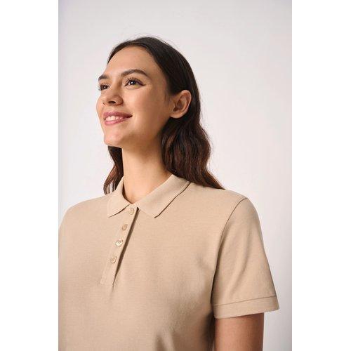 Ladies' pique polo shirt