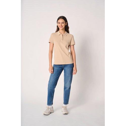 Ladies' pique polo shirt