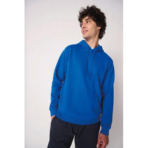 Unisex basic hoodie tubular sweatshirt