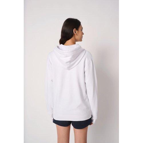 Unisex basic hoodie tubular sweatshirt