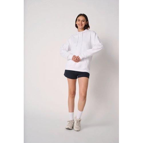 Unisex basic hoodie tubular sweatshirt