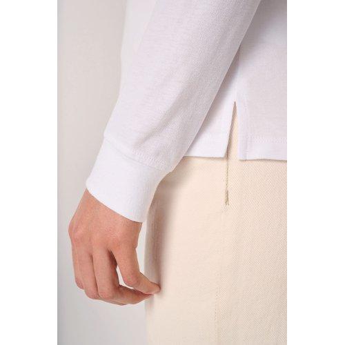 Ladies' pique LSL polo shirt