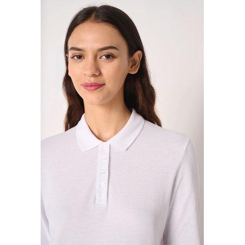 Ladies' pique LSL polo shirt