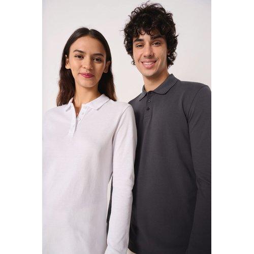 Ladies' pique LSL polo shirt