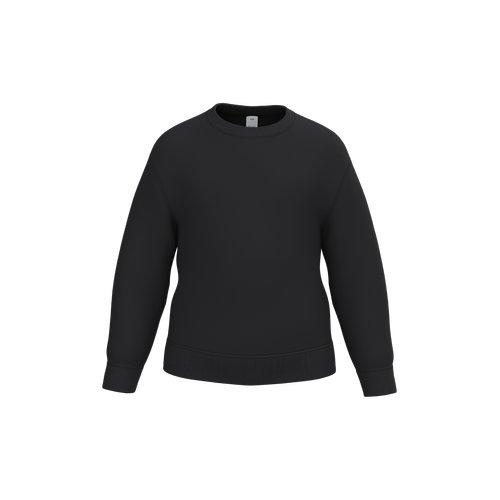 Kids' basic round neck sweatshirt