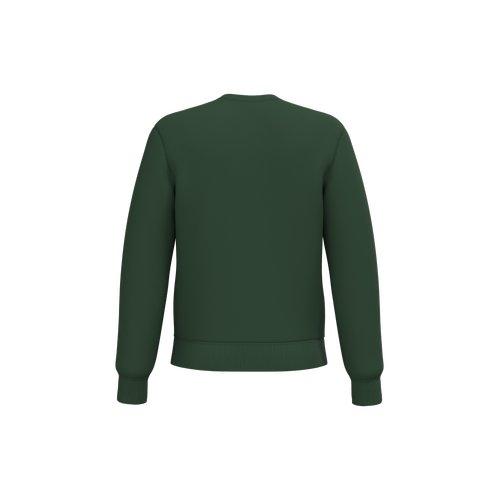 Unisex basic round neck tubular sweatshirt