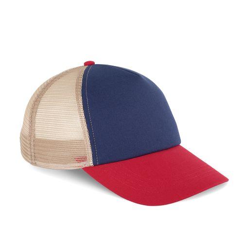 Casquette trucker 5 panneaux en coton canvas - K-up Gold Label
