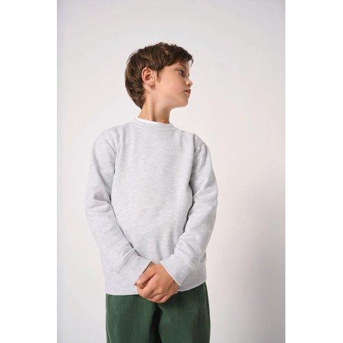 Kids' basic round neck sweatshirt
