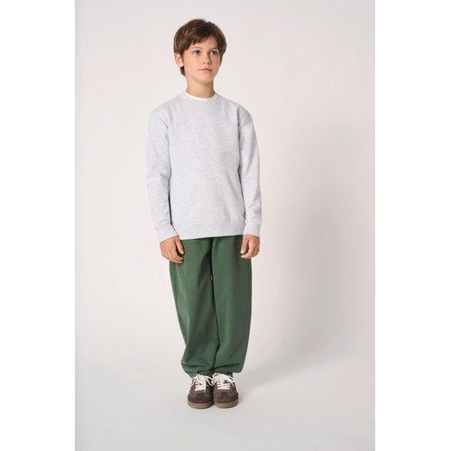 Kids' basic round neck sweatshirt