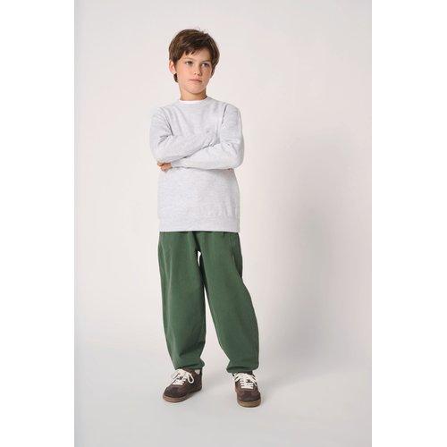 Kids' basic round neck sweatshirt