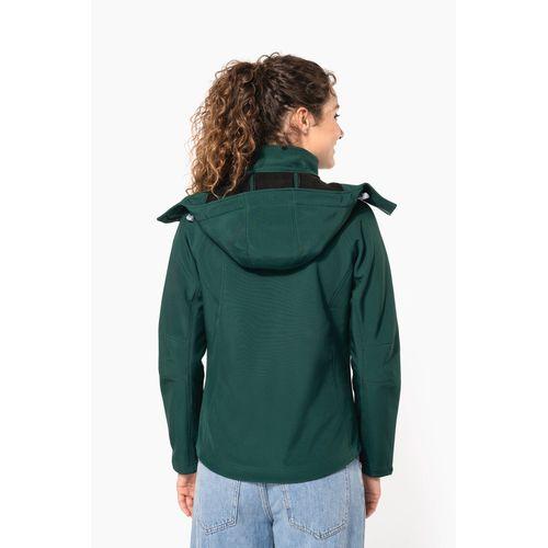 Veste softshell à capuche amovible femme